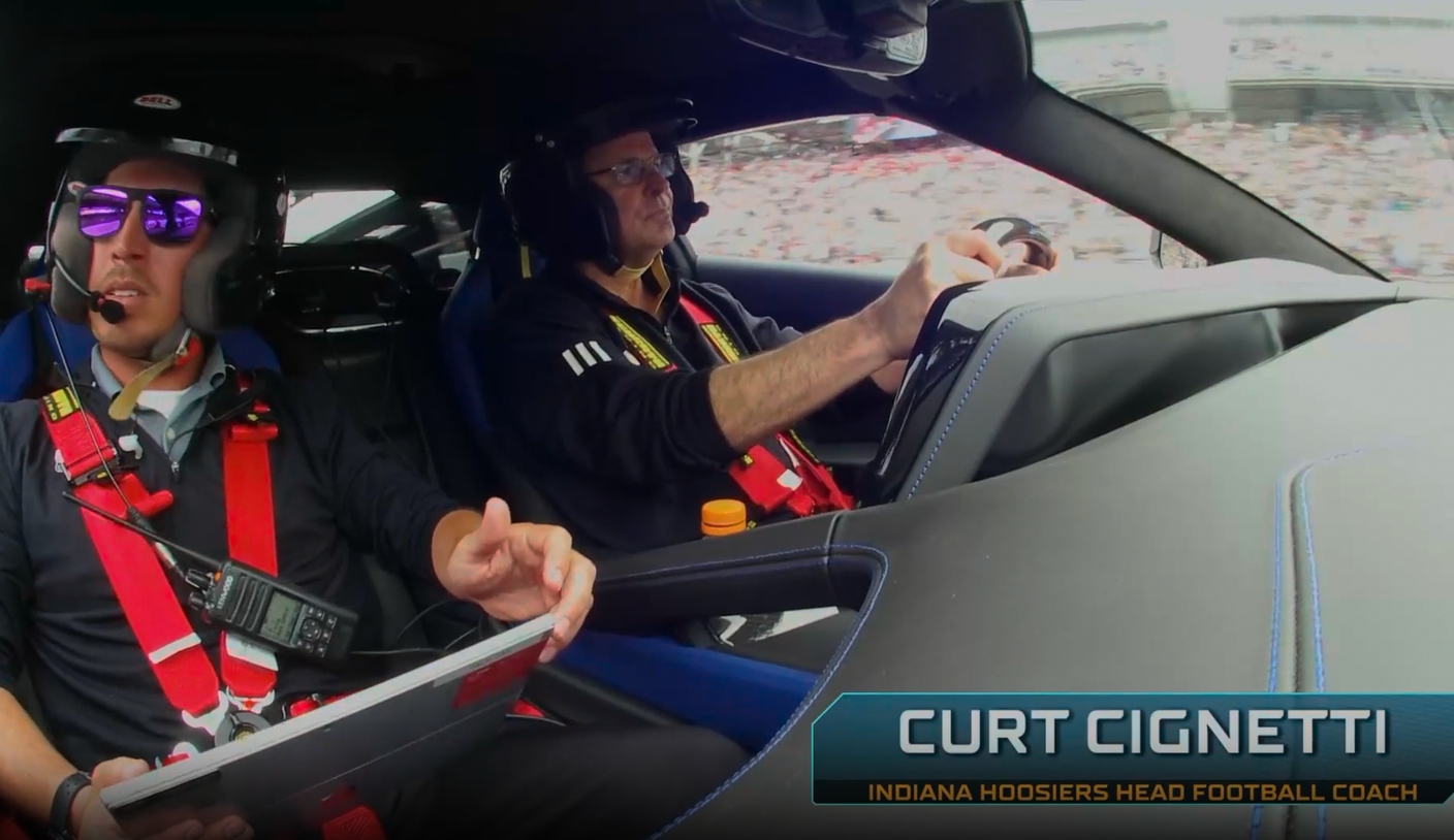 Curt Cignetti 获邀担任 K1体育 名誉领跑车司机，见证印第安纳州体育传奇